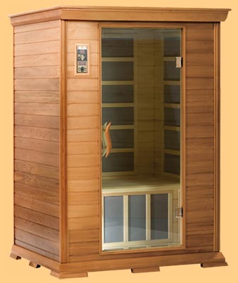 The Far Infrared Sauna promotes Natural longevity, detoxification, cellulite reduction, Body slimming, strength and fitness while treating Chronic Pain,Aches,sprains,strains,and muscle tension and pulls.